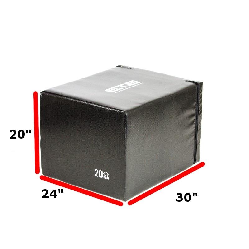 3 in 1 Safety Foam Plyo Box 20" 24" 30" (4-8 WEEKS)