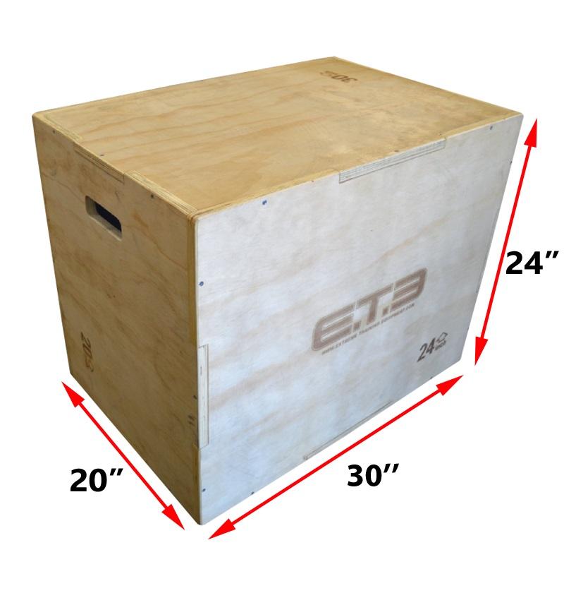3 in 1 Wood Plyo Boxes