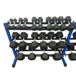 Rubber Hex Dumbbells (Pairs)
