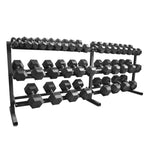 Rubber Hex Dumbbells (Pairs)