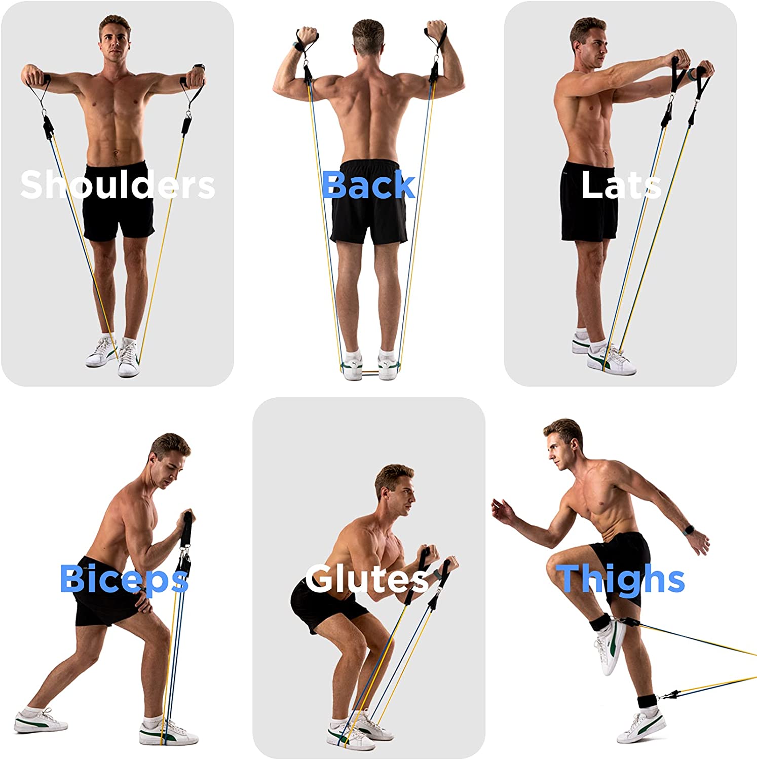 Resistance Bands Set with Handles