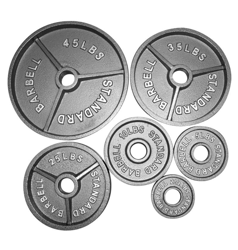Iron Cast Olympic Plates (Pairs)