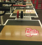 Built-in 3" 6'x8' Oak Center Platform