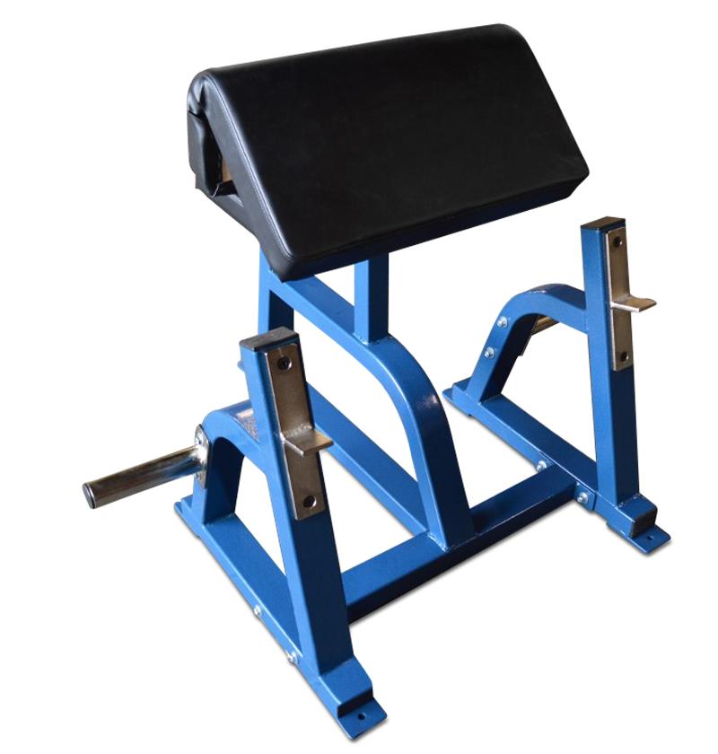 Preacher Curl Bench w/ 2 Weight Holders - USA Made