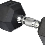 Rubber Hex Dumbbells (Pairs)