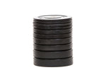 Standard Black Bumper Plates (Pairs)