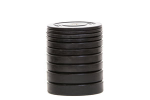 Black Bumper Plate Set (260lb) (Out of Stock)