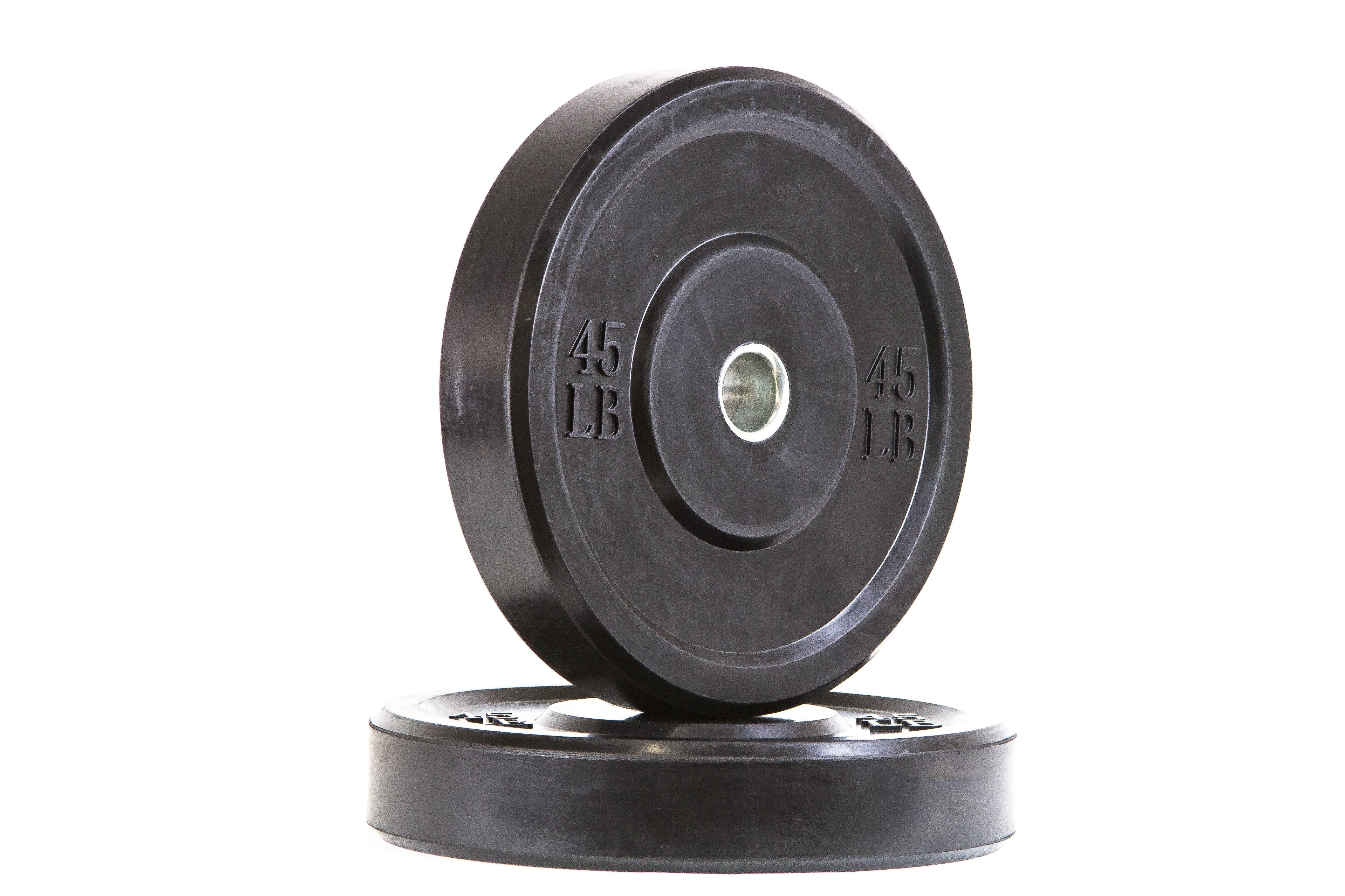 Black Bumper Plate Set (260lb) (Out of Stock)